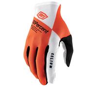 100% MTB Gloves Celium Orange Size S