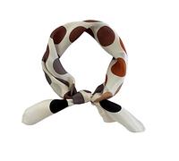 100% Mulberry Silk Scarf 21" Breathable Neck Scarf Lightweight Small Square Silk Headscarf for Women Gift Packed, D009 Sacred Tree Red, 21" x 21" One Side Printed