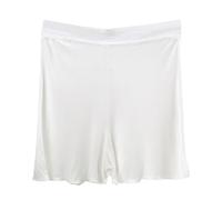 100% Mulberry Silk Women's Shorts Boxer Briefs Underwear High Waist Boyshorts Panties Soft Loose Daily Sleep Underpants
