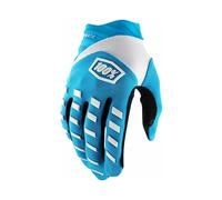 100% MX Gloves Airmatic Blue Motocross MTB Off Road ATV Quad