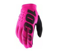 100% MX Gloves Brisker Cold Weather Pink Motocross MTB Off Road ATV Quad
