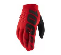 100% MX Gloves Brisker Cold Weather Red Motocross MTB Off Road ATV Quad