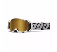 100% MX Goggles Armatic Rapid Racer Gold Mirror MTB Motocross Quad ATV