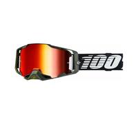 100% MX Goggles Armega Soledad Red Mirror MTB Motocross Quad ATV