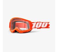 100% MX | MTB Youth Goggles - Strata-2 (FLUO ORANGE)