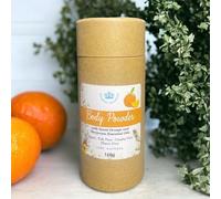100% Natural and Talc Free Body Powder - Marjoram and Sweet Orange