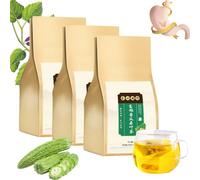 100% Natural Bitter Melon and Mulberry Leaf Tea, Organic Wellness Bitter Melon and Mulberry Tea Bag, Colon Cleanser Detox Herbal Tea (3 Bag)