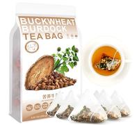 100% Natural Buckwheat Burdock Tea Bag, 250g/8.81oz (5g*50bags) 苦荞牛蒡茶 Mulberry Leaves, Bitter Gourd, Cassia seed, Natural Herbal Tea, Combination Herbal Tea, No Add No Sugar