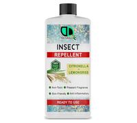 100% Natural Citronella & Lemongrass Repellent - DEET-Free, Safe & Effective Bug Protection Non-Toxic Solution, Indoor and Outdoor Use, Multi-Insect Repellent (100ml)