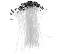 100% Natural Cotton CORE Candle Wicks 100 PCS 150mm 6" Length Low Smoke Perfect for Making Votive Container Pillar DIY Candles