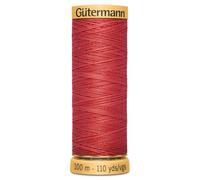100 Natural Cotton Thread by Gutermann for Sewing and Quilting 100m Spools