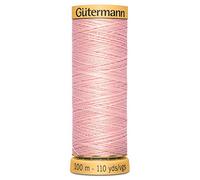 100% Natural Cotton Thread by Gutermann for Sewing and Quilting - 100m Spools - Colour Number 2538-1 x 100m Spool