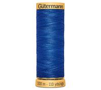 100% Natural Cotton Thread by Gutermann for Sewing and Quilting - 100m Spools - Colour Number 7000-2 x 100m Spools