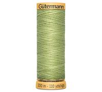 100% Natural Cotton Thread by Gutermann for Sewing and Quilting - 100m Spools - Colour Number 9837-2 x 100m Spools