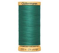 100% Natural Cotton Thread by Gutermann for Sewing and Quilting - 250m Spools - Colour Number 8244-1 x 250m Spool