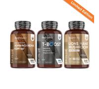 100% Natural Energy & Focus Combo 3-in-1 Tablets Combo WeightWorld