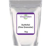 100% Natural Erythritol 1 Kg by Virgolden (2.2 lb) - Granulated Zero Calorie Sugar Replacement