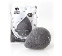 100% Natural Fiber Konjac Bamboo Charcoal Facial Sponge Puff