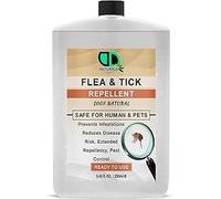100% Natural Flea & Tick Repellent for The Home, Safe for Humans & Pets - Controls Flea and Tick Infestations in The Household - Extend Reppellency, Pest Control 250ML (250ml Postal)