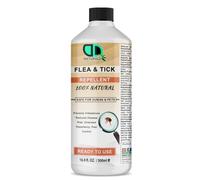 100% Natural Flea & Tick Repellent Spray for the Home, Safe For Humans & Pets - Controls Flea and Tick Infestations in the Household - Extend Reppellency, Pest Control (500ml)