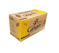 [ 100% Natural Ginger Tea ] Set of 2 Boxes of 100% Natural Ginger Infusions | Herbal Tea from Africa | Ginger Magic Rhizome! [2 x 25 Tea Bags of 1.6g]