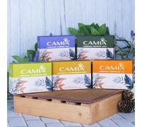 100% Natural & Handcrafted Organic Soaps For Bath | Premium Soaps Pack of 5 | Natural Soap Made With Organic Oils | Lavender, Rosemary, Lemongrass, Cedarwood & Frankincense Soap | 125 Gm x 5