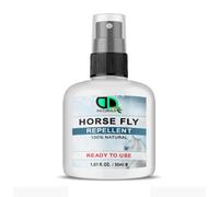 100% Natural Horse Fly Repellent Spray Deet - Free & Skin-Friendly, Prevents Bites, Reduce Distraction, Improves Safety, Enhance Comfort, Multipurpose Use (30ml Spray)