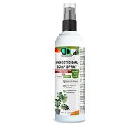 100% Natural Insecticidal Soap Spray - Insecticidal Soap for Plants, Organic & Biodegradable Formula, Kills Aphids, Mites & Thrips, Eco-Friendly & Non-Toxic (250ml Spray)