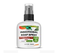100% Natural Insecticidal Soap Spray - Insecticidal Soap for Plants, Organic & Biodegradable Formula, Kills Aphids, Mites & Thrips, Eco-Friendly & Non-Toxic (30ml Spray)