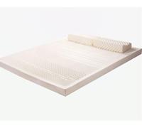 100% Natural Latex Mattress Eco Friendly 10cm Thick Twin/Full Size (110x190cm) Comfortable Bedding for Singles/Doubles Made in Thailand Hypoallergenic Cover