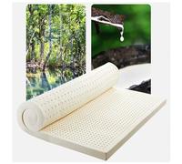 100% Natural Latex Mattress Topper Breathable & Comfortable Durable 7.5cm Thick 60x180cm (23x71in) Ideal for a Restful Sleep and Supportive Comfort.