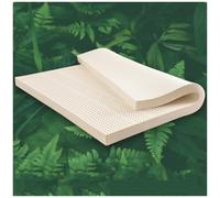 100% Natural Latex Mattress Topper Latex Mattress Topper with Organic Cotton Cover, Medium Firm 1/2/3/4/6 Inch Thick, Maintain Deep Sleep,6in,150x200cm(59x79in)