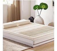 100% Natural Latex Mattress Topper Soft & Comfortable 2" Thick Cotton Cover Honeycomb Ventilation No Deformation 80x190cm (31x75in) - Premium Sleep Solution