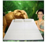 100% Natural Latex Mattress Topper - Super Soft & Premium Quality, Organic Cotton Cover, No Memory Foam Chemicals, 2.5cm Thick, Perfect for Shoulder Relief, 70x130cm (27.5x51in)