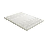 100% Natural Latex Mattress with 5cm Topper - Breathable Comfortable Eco-Friendly Bedding for Double & Single Beds Size 110x220 cm (43x87 inches)