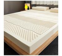 100% Natural Latex Mattress3Inch No Memory Foam Chemicals Shoulder Pain Relief 7.5cm Thickness Ideal for Kids & Toddlers 100x140cm (39x55in)