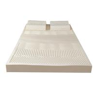 100% Natural Latex MattressEcoFriendly Hypoallergenic Single & Double Sizes 1Inch Thickness Includes Mattress Cover 150x190cm for Ultimate Comfort