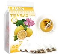 100% Natural Lemon lotus leaf Tea Bag, 200g/7.05oz (4g*50bags) 柠檬荷叶茶 Cassia seed, Hawthorn, Natural Herbal Tea, Combination Herbal Tea, No Add No Sugar
