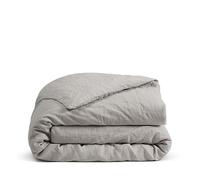 100% Natural Linen Duvet Cover | Bedding Single - Superking | 4 Colours | Belgian French Flax Woven in Portugal | Dove Grey - King