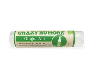 100% Natural Lip Balm, Ginger Ale, 0.15 oz (4.4 ml) - Crazy Rumors