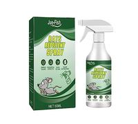 100% Natural Mice Repellent Spray - 60ml Peppermint Oil for Indoor Outdoor Rodents, Rat Poisoning for Wires & Cables, Car Engines - Alternative to Traps & Bait