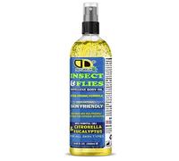 100% Natural Mosquito, Insect & Flies Repplent Body Oil with Citronella & Eucalyptus Essential Oils, for All Body Types (250ML Spray)
