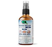 100% Natural Nerve Relief Oil for Feet, Hands & Legs - Pain Relief, Boosts Circulation, Muscle Relaxation & Reduced Anxiety and Stress, Soothing and Calming Effects (100ml Dropper Spray)