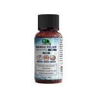 100% Natural Nerve Relief Oil for Feet, Hands & Legs - Pain Relief, Boosts Circulation, Muscle Relaxation & Reduced Anxiety and Stress, Soothing and Calming Effects (10ml Cap)