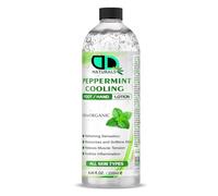 100% Natural Peppermint Cooling Hand & Foot Lotion - Soothes Inflammation and Reduces Swelling, Cooling and Refreshing Sensation,Moisturizes and Softens Skin (250ml)
