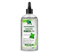 100% Natural Peppermint Cooling Hand & Foot Lotion - Soothes Inflammation and Reduces Swelling, Cooling and Refreshing Sensation,Moisturizes and Softens Skin (50ml Clear Dropper)