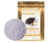 100% Natural Pure Black Rice Powder 100g/3.52oz 黑米粉 For Smoothies, Shakes, Baking & Drinks, Tea | Free from Preservatives