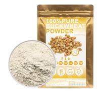100% Natural Pure Buckwheat Powder 100g/3.52oz 荞麦粉 Buckwheat Flour, Wheat Flour Substitute. Great for Pancakes, Noodles No Added Sugar