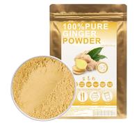 100% Natural Pure Ginger Powder 100g/3.52oz 生姜粉 Great Flavor and Highly Aromatic, Fine Loose Powder for Better Mixing without Settling, Best for Cooking, Baking, Tea & More Free, from Preservatives
