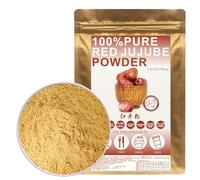 100% Natural Pure Jujube Powder 100g/3.52oz 红枣粉 Cooked Red Dates Powder For Smoothies, Shakes, Baking & Drinks,Tea | Free from Preservatives, Easy to Use Chinese Date